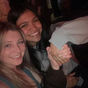 Spit shake with my girl!!!