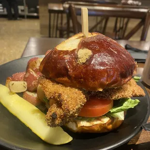 Crispy Schnitzel Sandwich
