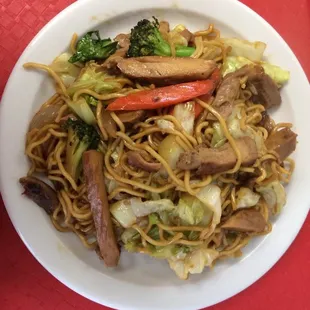 Yummy Chicken Teriyaki Yakisoba