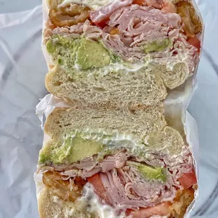 Smoked Turkey and Avocado