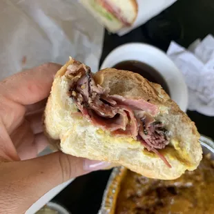 Definitely will be returning for the pastrami sandwich. Could have also used more pastrami but the flavors were amazing!