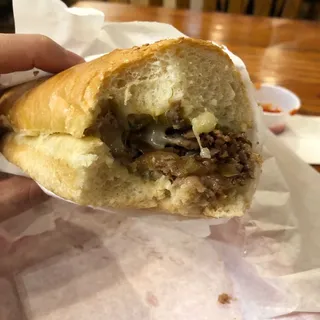 Steak and Jack Chili Anaheim Sandwich