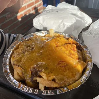 Chili Fries with Cheese