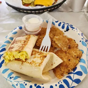 Breakfast burrito