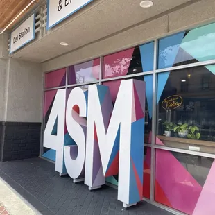 Outside front entrance