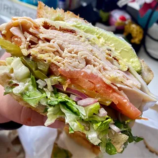 California Turkey Club Sanwich