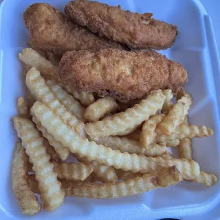 Chicken Strips and Fries Basket