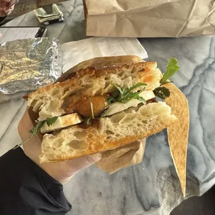 Mozzarella, arugula, tomato, and balsamic