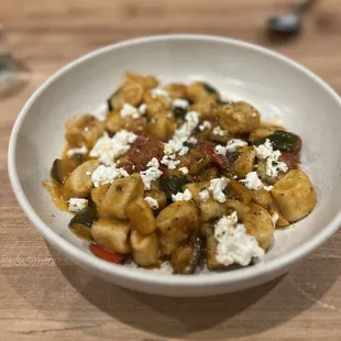 Ricotta gnocchi so so so good. Definitely would order again.