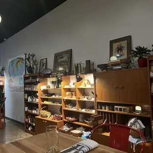 Wares and goods for sale.