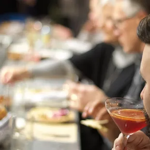 Our modern spice shop: where you can smell, taste and drink foods made with our spices and learn to cook with them