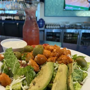 Buffalo chicken salad