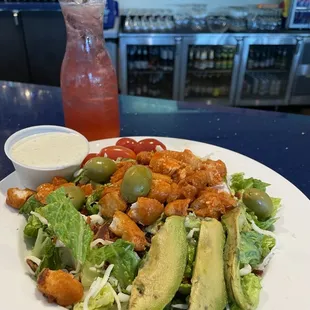 Buffalo chicken salad