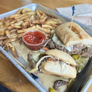 Chopped Brisket Italian Beef