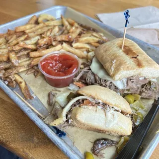 Chopped Brisket Italian Beef