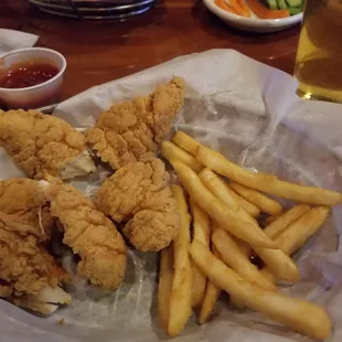 Big meaty chicken strips