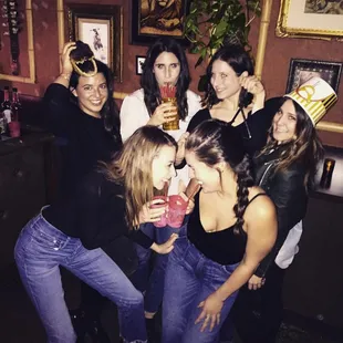 a group of people posing for a picture