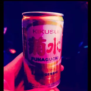 Love this little bar and its sake in a can!