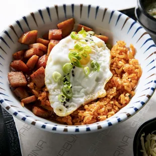 Spam Kimchi Fried Rice