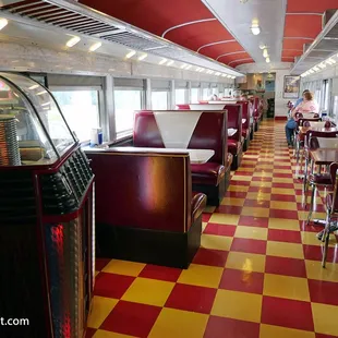Diner Car (a renovated 1950&apos;s Pullman standard passenger car)