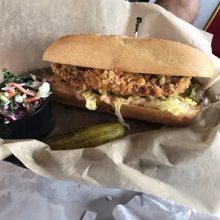 Crab Po Boy