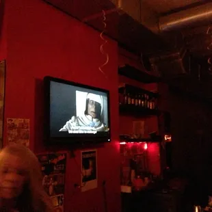 Showing Last Starfighter on the TV.