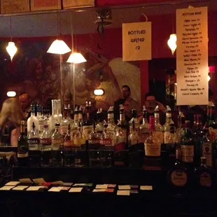 The bar at The Depot
