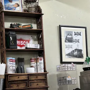 Old Frisco memorabilia