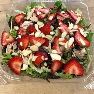 Berry Nutty Bird Salad