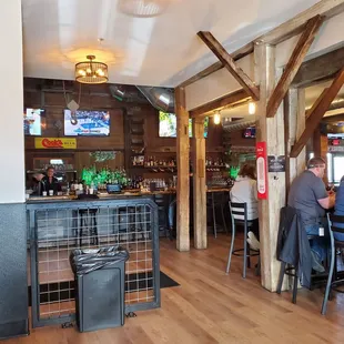 Looking toward the bar area