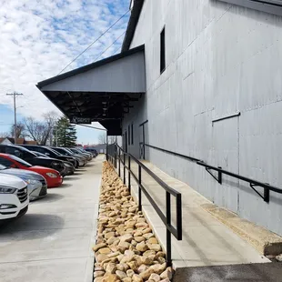 Handicap ramp to door