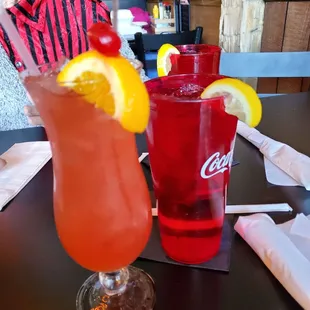 Island Breeze cocktail.