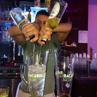 Sunday funday drink specials! Love it! Cool bartenders and nice crowd.