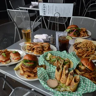 Sliders, Burgers, Reuben Rolls &amp; more!