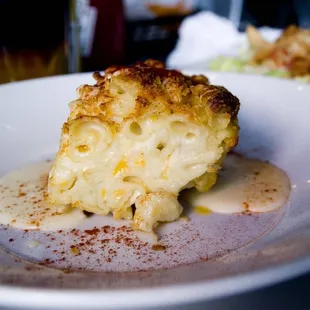 Baked Mac &amp; Four Cheese. Photo by Stacy Schwartz.