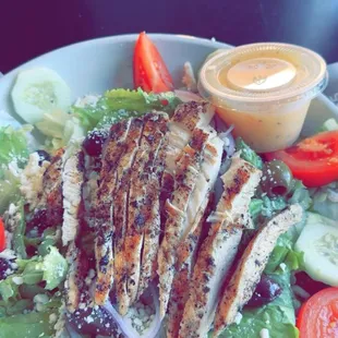 Chicken Mediterranean Salad.