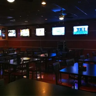 Nobody here yet but I here it gets busy. Well taken care of. Every time I come something else is redone.