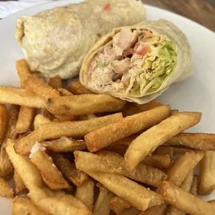 Shrimp salad - very basic, no flavor, 2/5