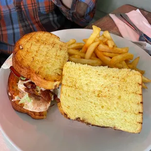 Seafood Club Sandwich