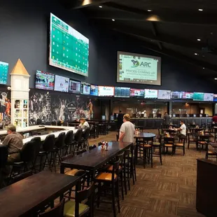 people sitting at the bar