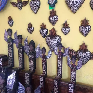 Milagro art from Michoacan