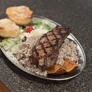 steak, food
