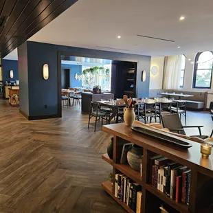 Entrance to the restaurant