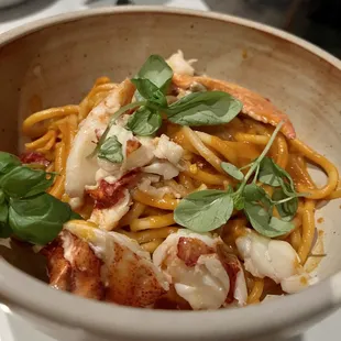 Bucatini with Lobstor