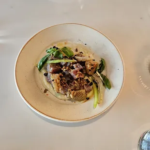 The bluefin tartar was tender and had a nice citrus finish.