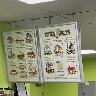 Ice Cream Menu