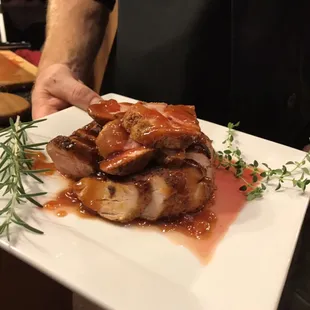 Apricot Glazed Tenderloin is in of our signature dishes