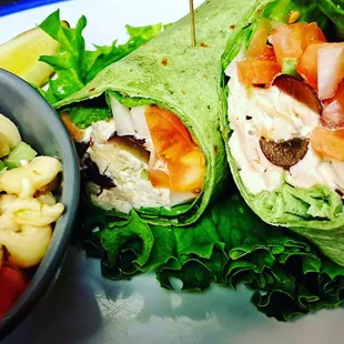 Chicken salad wrap