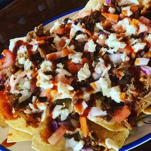 Pulled pork nachos!