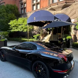 outside, sushi and sashimi